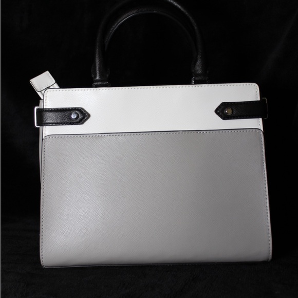 EUC Kate Spade Gray and Black Satchel Bag - Picture 5 of 15